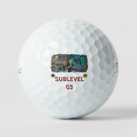 WEISSES HAUS SITUATIONSZIMMER GOLFBALL (Vorderseite)