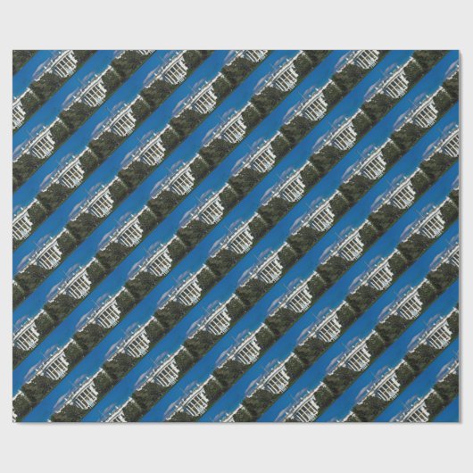 Weißes Haus Washington DC Geschenkpapier (Flach)