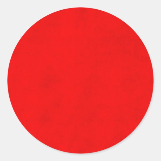 Weißes, helles, rotes Pergament Papier schwarz Runder Aufkleber (Vorderseite)