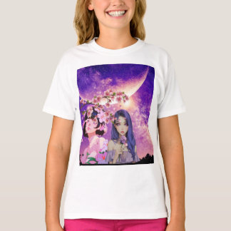 Weißes Hemd Design Prinzessin T-Shirt