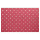 Weißes Herz auf Rot Stoff (Yard (91,4 cm))