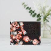 "Weißes Herz in schwarz von Sonne" & Reise Postkarte (Stehend Vorderseite)