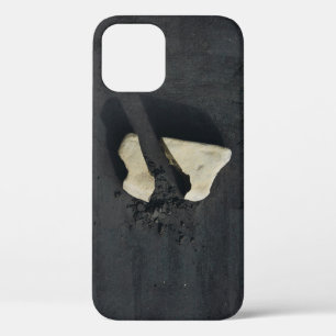 Weißes Herz, schwarz geformt Case-Mate iPhone Hülle