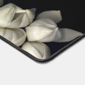 "Weißes Herz schwarz vom Mond" & Indifferenz Schreibtischunterlage (Ecke)