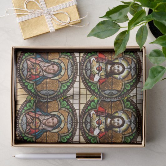 Weißes Herz/Unakulates Herz-Gewebe Seidenpapier (Geschenk)