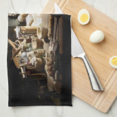 Weißes Hexenmuseum, Hexenkunst & MAGICK Geschirrtuch (Viertel Falte)