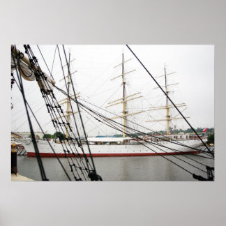 Weißes Hochschiff - Poster