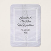 Weißes Hochzeitskleid danke (Vorderseite)