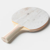 Weißes Holz Tischtennis Schläger (Vorderseite)