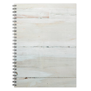 Weißes Holzkorn Notizblock