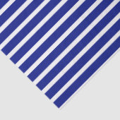 Weißes, horizontales Streifenpapier Seidenpapier (Detail)