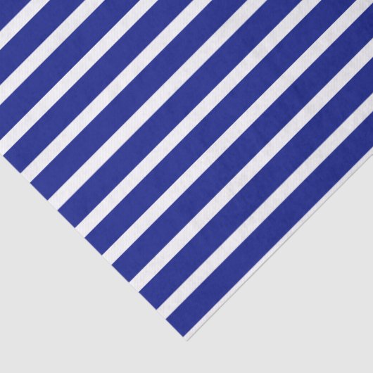 Weißes, horizontales Streifenpapier Seidenpapier (Detail)