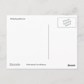 Weißes Hornet Postkarte (Rückseite)