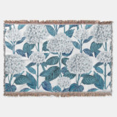 Weißes Hydrangea Decke (Vorderseite)