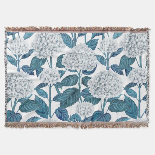 Weißes Hydrangea Decke (Vorderseite)