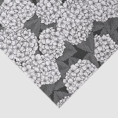 Weißes Hydrangea Seidenpapier (Ausschnitt)