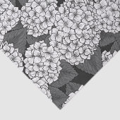 Weißes Hydrangea Seidenpapier (Ausschnitt)