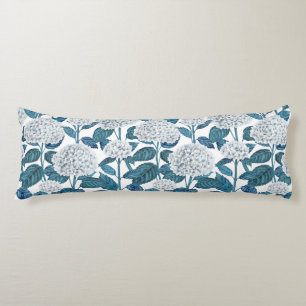 Weißes Hydrangea Seitenschläferkissen