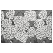 Weißes Hydrangea Stoff (Fat Quarter (45,7 x 55,9 cm))