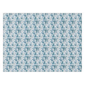 Weißes Hydrangea Tischdecke (Vorderseite (Horizontal))