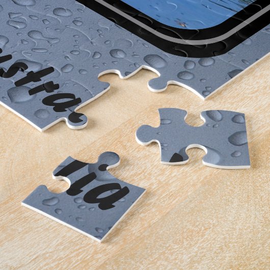 Weißes Ibis-Puzzle Puzzle (Seite)