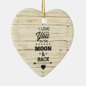 Weißes Imitat hölzern Keramikornament (Rechts)