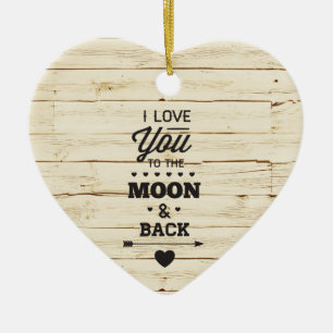 Weißes Imitat hölzern Keramikornament