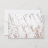 Weißes Imitat Marmorbäume mit UAWG von Magnolias RSVP Karte (Rückseite)