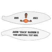 Weißes, individualisierbares Foto Basketball (Panele)