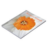 Weißes, individualisierbares Notebook Notizblock (Linke Seite)