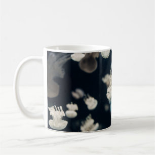 WEISSES JELLYFISH UNTERWASSER-FOTO KAFFEETASSE