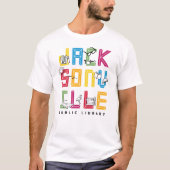 Weißes JPL T-Shirt (Vorderseite)