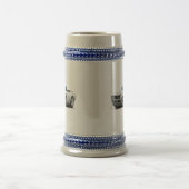 Weißes Kabriolett 1969 Buicks GS Bierglas (Mittel)