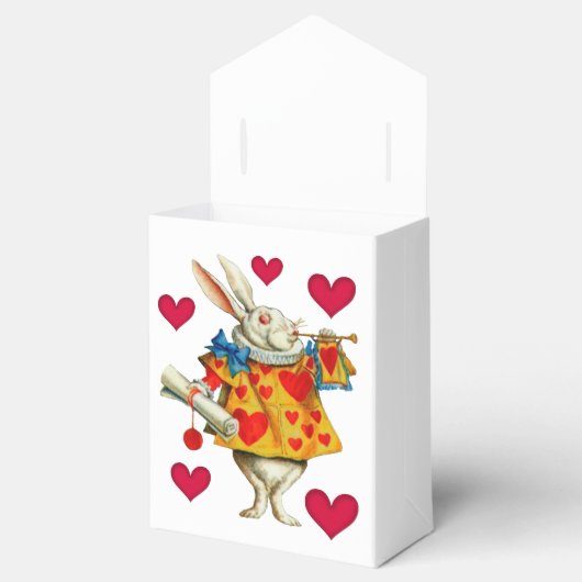 Weißes Kaninchen 1 Geschenkschachtel (Geöffnet)