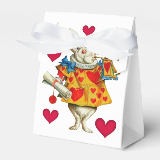 Weißes Kaninchen 1 Geschenkschachtel (Vorderseite)