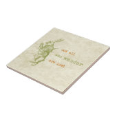 Weißes Kaninchen, Alice im Wunderland Fliese (Seite)