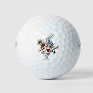 Weißes Kaninchen Alice im Wunderland Herzdame Golfball