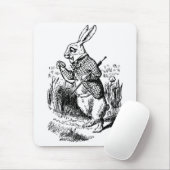 Weißes Kaninchen - Alice im Wunderland Mousepad (Mit Mouse)