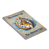 Weißes Kaninchen, Alice im Wunderland. Notizblock (Rechte Seite)