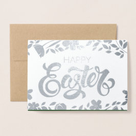 Weißes Kaninchen | "Alice im Wunderland" Ostern Folienkarte