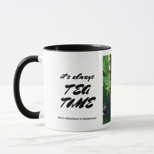 Weißes Kaninchen | "Alice im Wunderland" OsterTass Tasse (Links)