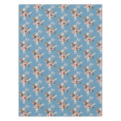 Weißes Kaninchen Alice Wunderland Herz Tischdecke (Vorderseite)