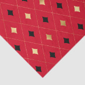 Weißes Kaninchen am Roten Geburtstag Seidenpapier (Detail)