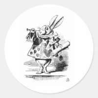 Weißes Kaninchen, aus Alice's Abenteuern