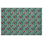 Weißes Kaninchen bei Rose Stoff (Fat Quarter (45,7 x 55,9 cm))
