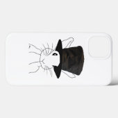 Weißes Kaninchen Case-Mate iPhone Hülle (Rückseite (Horizontal))