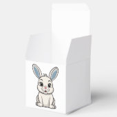 Weißes Kaninchen Geschenkschachtel (Geöffnet)