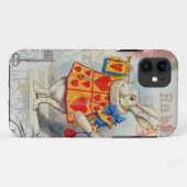Weißes Kaninchen Herz Alice Classic Case-Mate iPhone Hülle (Rückseite (Horizontal))