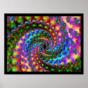 Weißes Kaninchen Poster