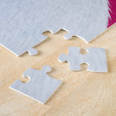 weißes Kaninchen Puzzle (Seite)